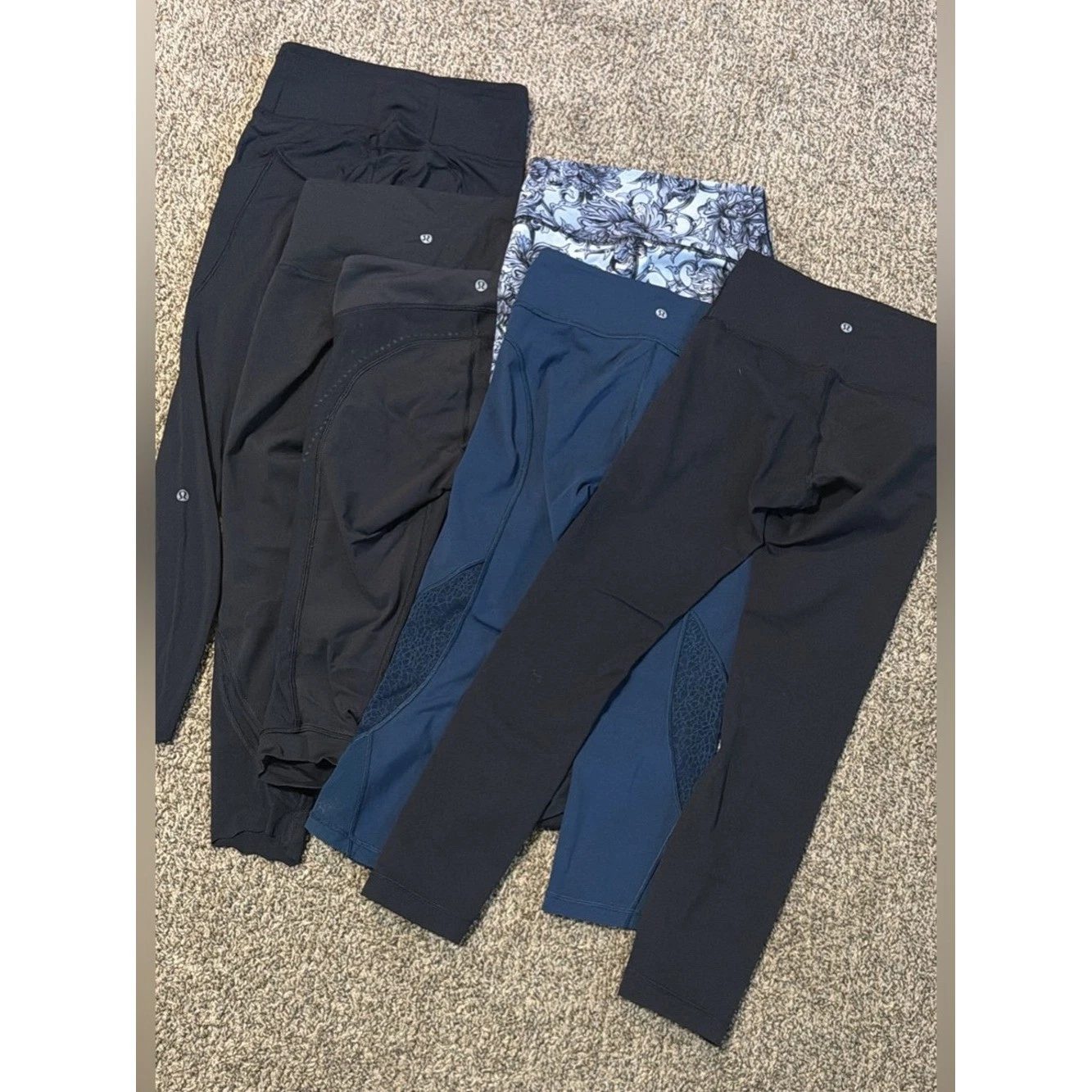 Pre-owned lululemon Fast and Free Leggings in Nulux fabric, graded for wholesale resale